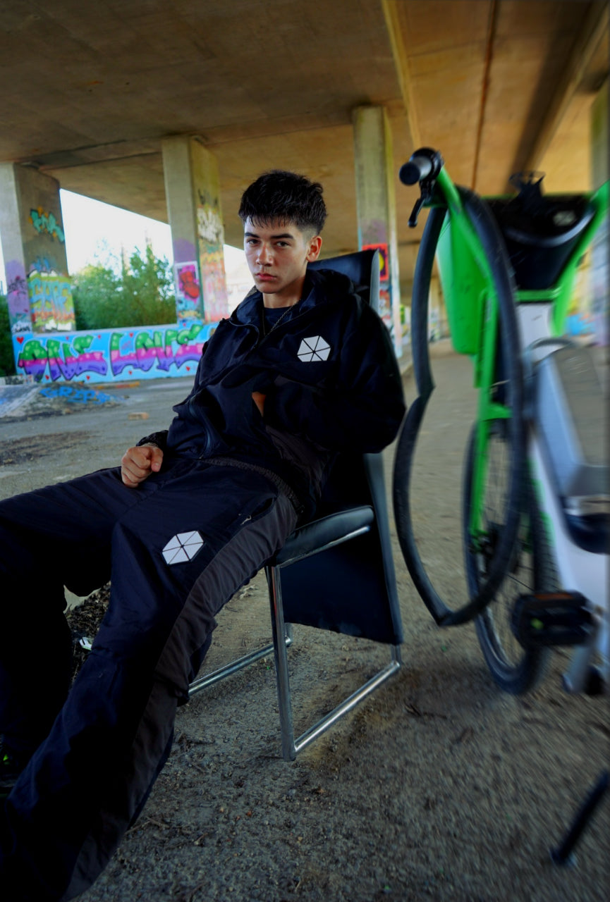 Nythra blackout track jacket